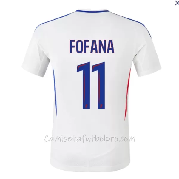 Camiseta Olympique Lyonnais Malick Fofana 11 Hombre 1ª Equipación 24/25