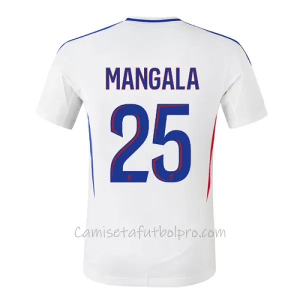 Camiseta Olympique Lyonnais Orel Mangala 25 Hombre 1ª Equipación 24/25