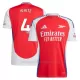 Camiseta Arsenal Ben White 4 Hombre 1ª Equipación 24/25