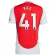 Camiseta Arsenal Declan Rice 41 Hombre 1ª Equipación 24/25