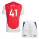 Camiseta Arsenal Declan Rice 41 Niños 1ª Equipación 24/25