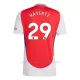 Camiseta Arsenal Havertz 29 Hombre 1ª Equipación 24/25