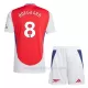 Camiseta Arsenal Martin Ødegaard 8 Niños 1ª Equipación 24/25