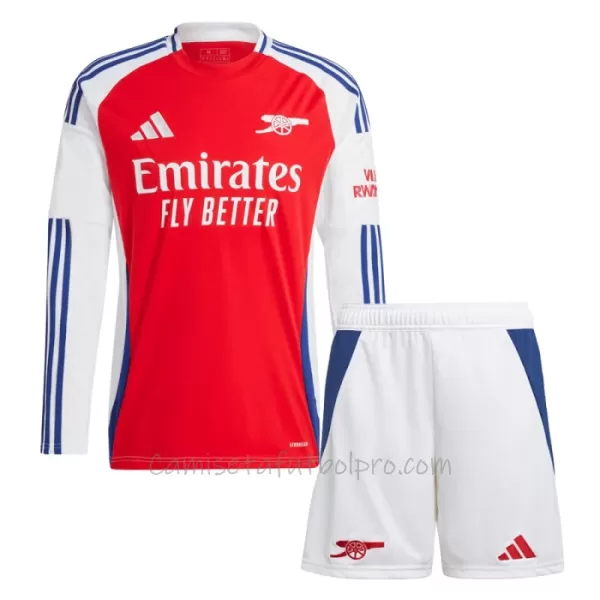 Camiseta Arsenal Niños 1ª Equipación 24/25 Manga Larga