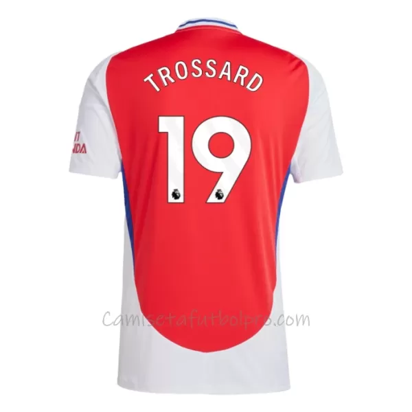 Camiseta Arsenal Trossard 19 Hombre 1ª Equipación 24/25