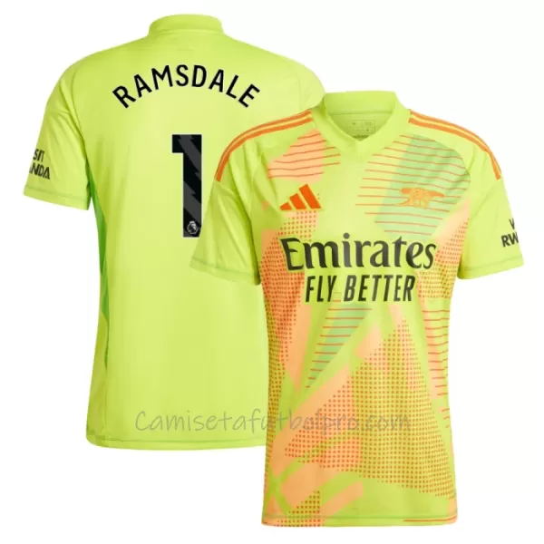 Camiseta Portero Arsenal Ramsdale 1 Hombre 1ª Equipación 24/25