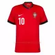 Camiseta Portugal Bernardo Silva 10 Hombre 1ª Equipación Eurocopa 2024