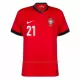 Camiseta Portugal Diogo Jota 21 Hombre 1ª Equipación Eurocopa 2024