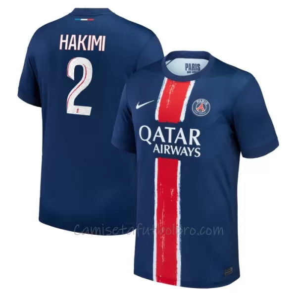 Camiseta Paris Saint-Germain Achraf Hakimi 2 Hombre 1ª Equipación 24/25