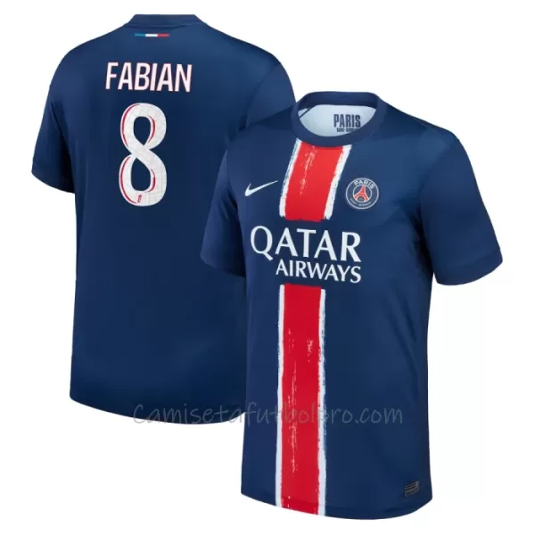 Camiseta Paris Saint-Germain Fabian Ruiz 8 Hombre 1ª Equipación 24/25