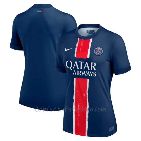 Camiseta Paris Saint-Germain Mujer 1ª Equipación 24/25