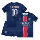 Camiseta Paris Saint-Germain Ousmane Dembélé 10 Niños 1ª Equipación 24/25