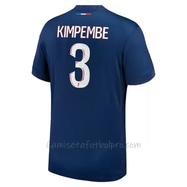 Camiseta Paris Saint-Germain Presnel Kimpembe 3 Hombre 1ª Equipación 24/25