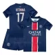 Camiseta Paris Saint-Germain Vitinha 17 Niños 1ª Equipación 24/25