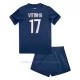 Camiseta Paris Saint-Germain Vitinha 17 Niños 1ª Equipación 24/25