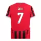 Camiseta AC Milan Adli 7 Hombre 1ª Equipación 24/25