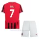 Camiseta AC Milan Adli 7 Niños 1ª Equipación 24/25