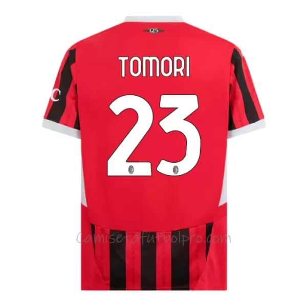 Camiseta AC Milan Fikayo Tomori 23 Hombre 1ª Equipación 24/25