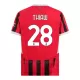 Camiseta AC Milan Malick Thiaw 28 Hombre 1ª Equipación 24/25