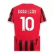 Camiseta AC Milan Rafael Leão 10 Hombre 1ª Equipación 24/25