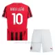 Camiseta AC Milan Rafael Leão 10 Niños 1ª Equipación 24/25