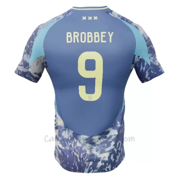 Camiseta AFC Ajax Brian Brobbey 9 Hombre 2ª Equipación 24/25