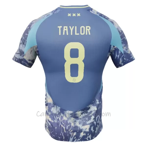 Camiseta AFC Ajax Kenneth Taylor 8 Hombre 2ª Equipación 24/25