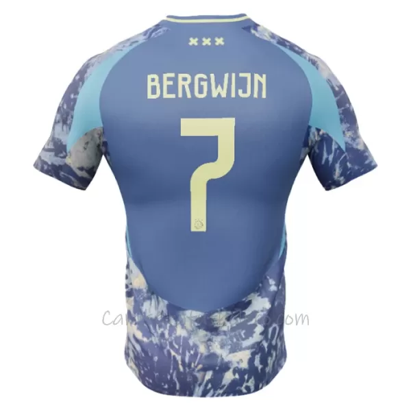 Camiseta AFC Ajax Steven Bergwijn 7 Hombre 2ª Equipación 24/25