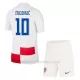 Camiseta Croacia Luka Modrić 10 Niños 1ª Equipación Eurocopa 2024