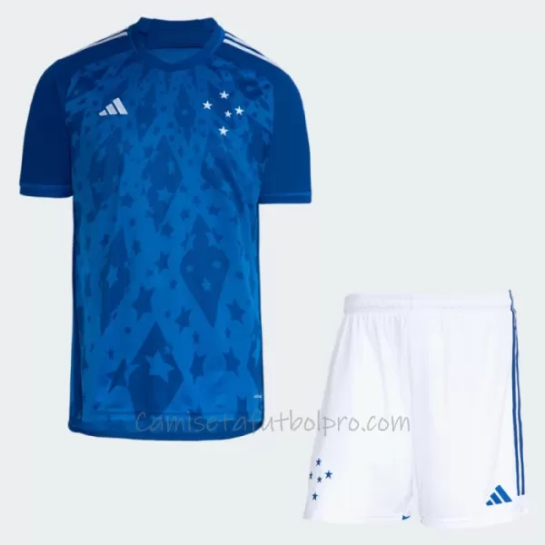 Camiseta Cruzeiro Niños 1ª Equipación 24/25