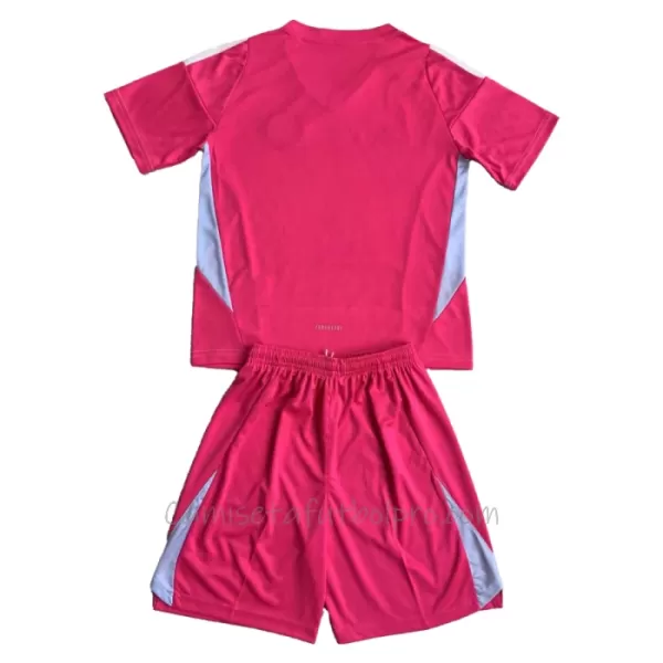 Camiseta Portero Escocia Niños Eurocopa 2024 Rosa