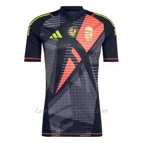 Camiseta Portero Hungría Hombre Eurocopa 2024 Negro