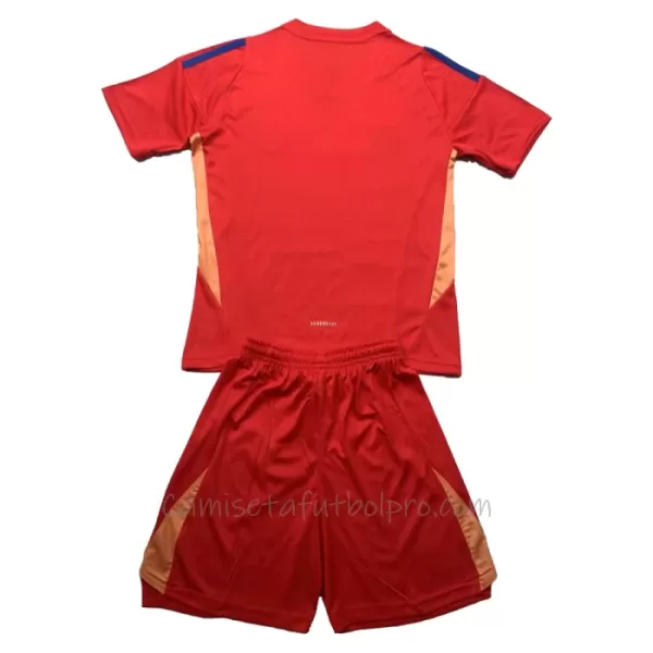 Camiseta Portero Italia Niños Eurocopa 2024 Rojo