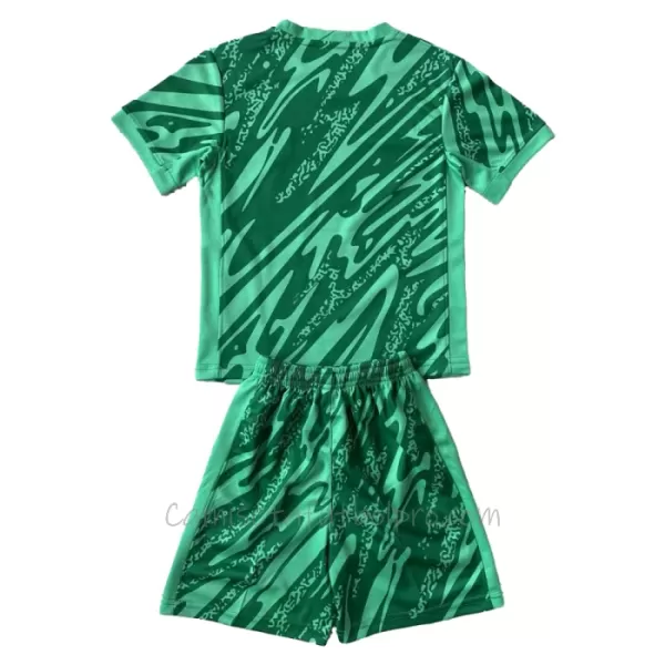 Camiseta Portero Países Bajos Niños Eurocopa 2024 Verde