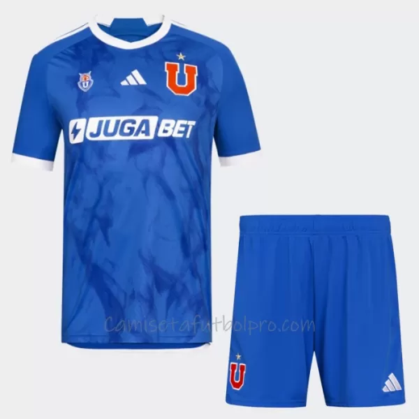 Camiseta Universidad de Chile Niños 1ª Equipación 24/25