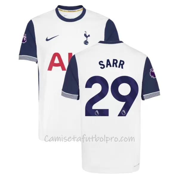 Camiseta Tottenham Hotspur Sarr 29 Hombre 1ª Equipación 24/25