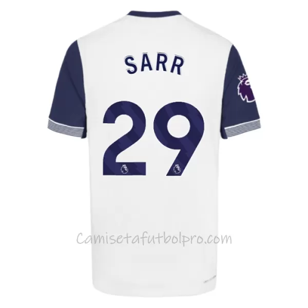 Camiseta Tottenham Hotspur Sarr 29 Hombre 1ª Equipación 24/25