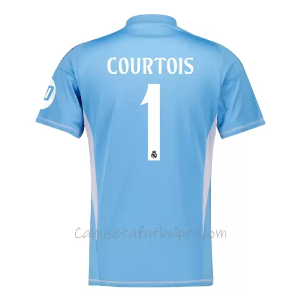 Camiseta Portero Real Madrid Thibaut Courtois 1 Hombre 1ª Equipación 24/25