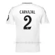 Camiseta Real Madrid Carvajal 2 Niños 1ª Equipación 24/25