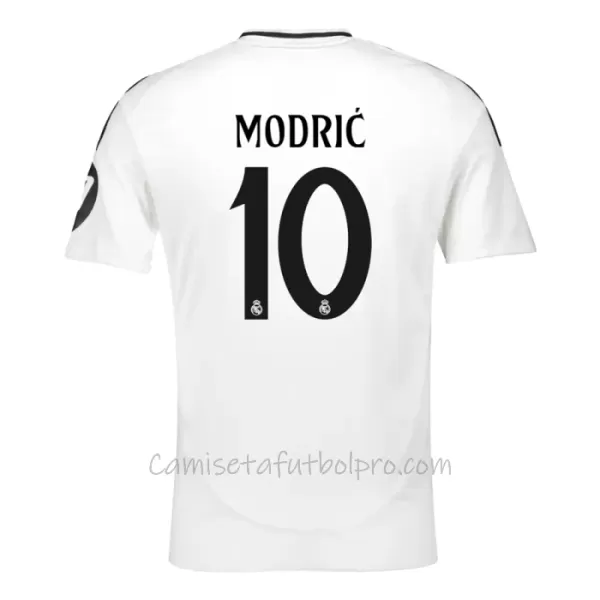 Camiseta Real Madrid Luka Modrić 10 Hombre 1ª Equipación 24/25