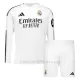 Camiseta Real Madrid Niños 1ª Equipación 24/25 Manga Larga