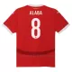 Camiseta Austria David Alaba 8 Hombre 1ª Equipación Eurocopa 2024