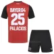 Camiseta Bayer 04 Leverkusen Exequiel Palacios 25 Niños 1ª Equipación 24/25