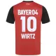 Camiseta Bayer 04 Leverkusen Florian Wirtz 10 Hombre 1ª Equipación 24/25