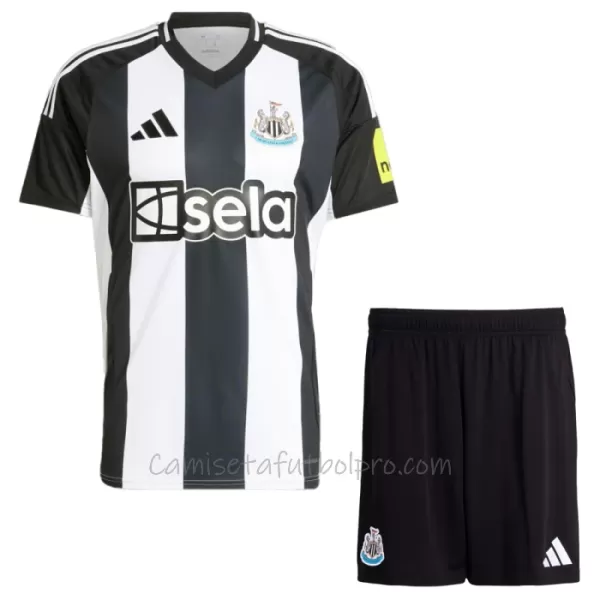 Camiseta Newcastle United Niños 1ª Equipación 24/25