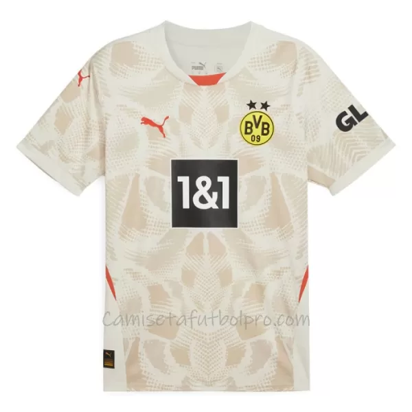 Camiseta Portero Borussia Dortmund Kobel 1 Niños 1ª Equipación 24/25