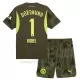 Camiseta Portero Borussia Dortmund Kobel 1 Niños 2ª Equipación 24/25