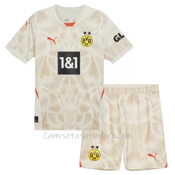 Camiseta Portero Borussia Dortmund Niños 1ª Equipación 24/25