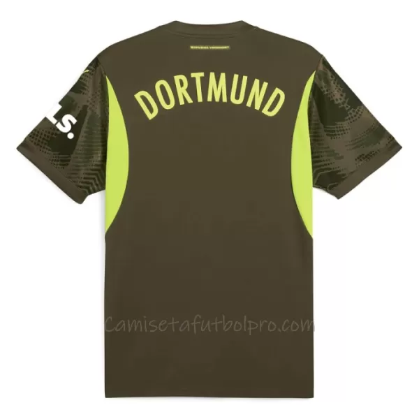 Camiseta Portero Borussia Dortmund Niños 2ª Equipación 24/25