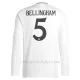 Camiseta Real Madrid Jude Bellingham 5 Hombre 1ª Equipación 24/25 Manga Larga